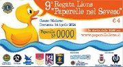 9^ regata Lions - Paperelle nel Seveso